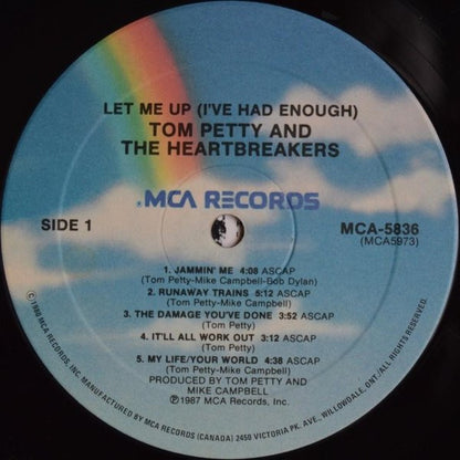 Tom Petty & The Heartbreakers* : Let Me Up (I've Had Enough) (LP, Album)