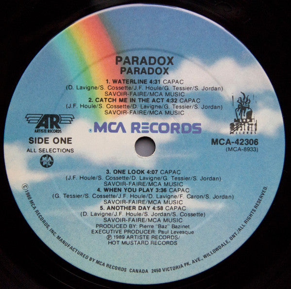 Paradox (24) : Paradox (LP, Album)