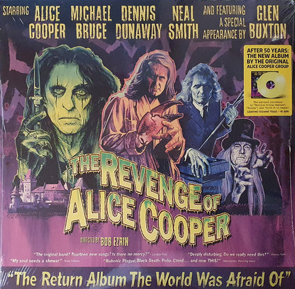 Alice Cooper : The Revenge Of Alice Cooper (2x12", Album, Ltd, Yel)