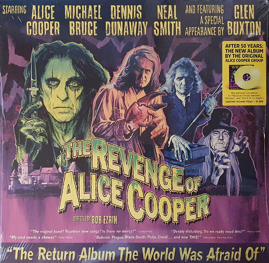 Alice Cooper : The Revenge Of Alice Cooper (2x12", Album, Ltd, Yel)