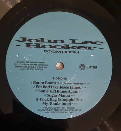 John Lee Hooker : Boom Boom (LP, Album, RE)