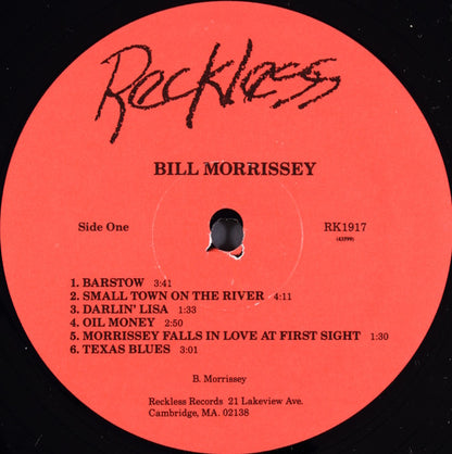 Bill Morrissey : Bill Morrissey (LP, Album)