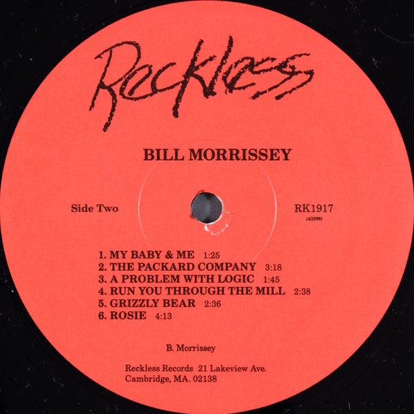 Bill Morrissey : Bill Morrissey (LP, Album)