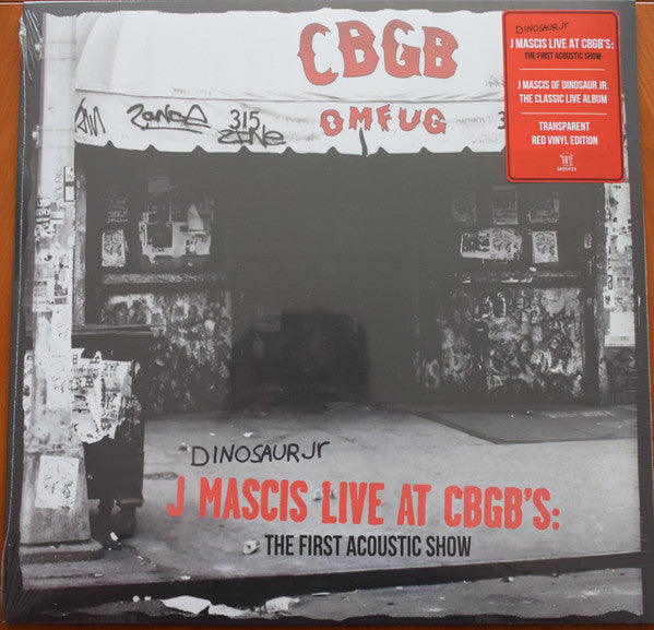Dinosaur Jr. / J Mascis : J Mascis Live At CBGB's: The First Acoustic Show (LP, Album, RE, Red)