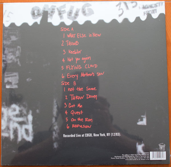 Dinosaur Jr. / J Mascis : J Mascis Live At CBGB's: The First Acoustic Show (LP, Album, RE, Red)