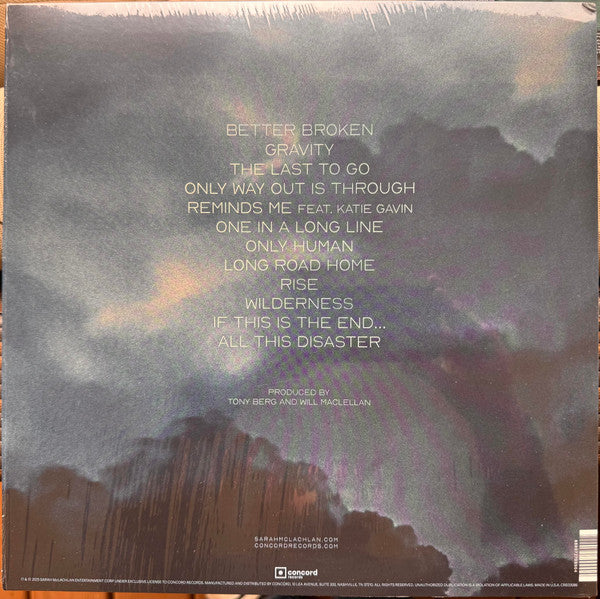Sarah McLachlan : Better Broken (LP, Album, Ele)
