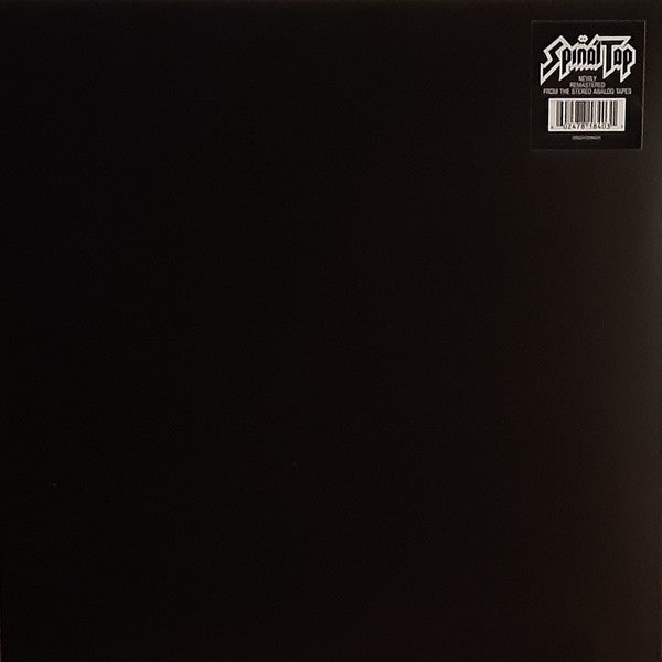 Spinal Tap : From The Original Motion Picture Soundtrack "This Is Spinal Tap" (LP, Album, RE, RM)