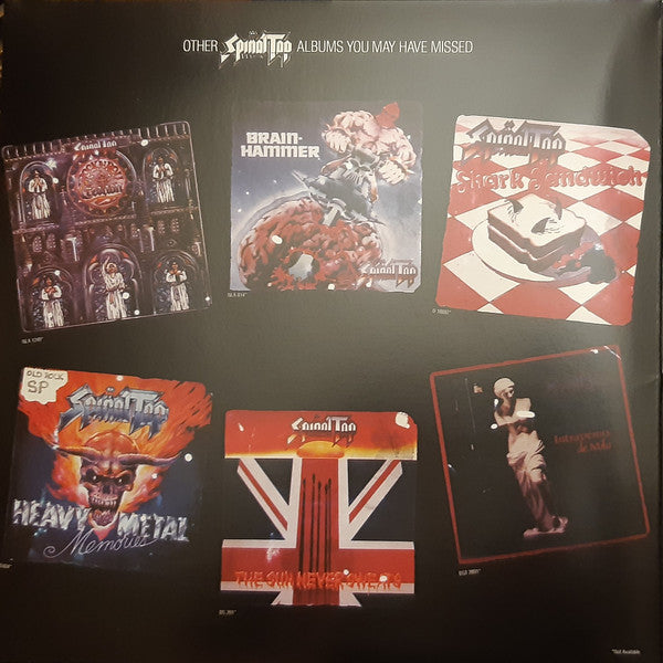 Spinal Tap : From The Original Motion Picture Soundtrack "This Is Spinal Tap" (LP, Album, RE, RM)