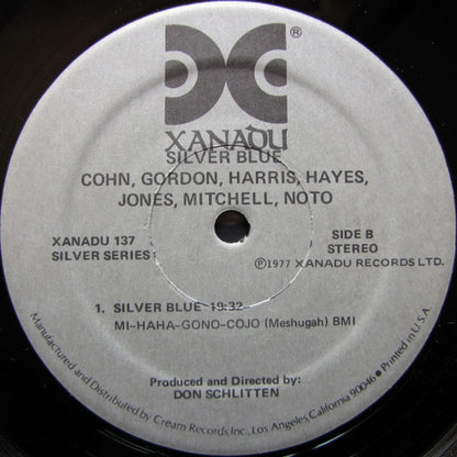 Al Cohn, Dexter Gordon, Barry Harris (2), Louis Hayes, Sam Jones, Blue Mitchell, Sam Noto : Silver Blue (LP, Album)