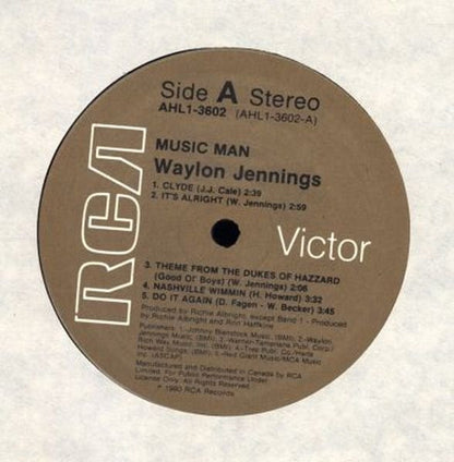 Waylon* : Music Man (LP, Album)
