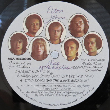 Elton John : Rock Of The Westies (LP, Album)