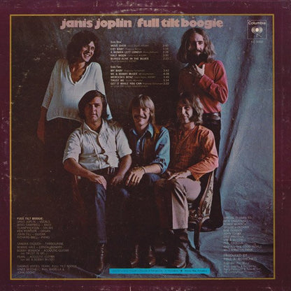 Janis Joplin : Pearl (LP, Album, RE)