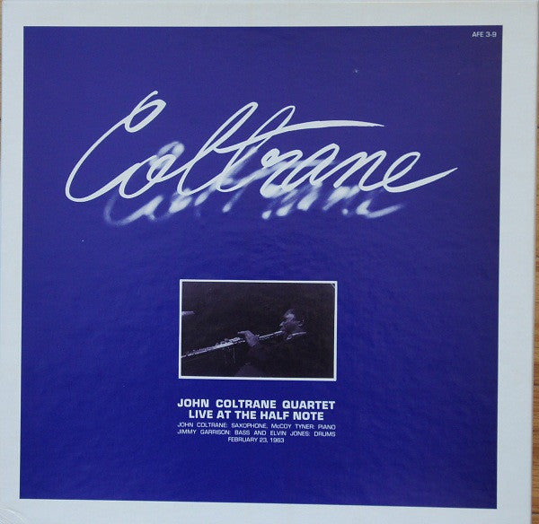 The John Coltrane Quartet : Live At The Half Note (3xLP, Comp + Box)