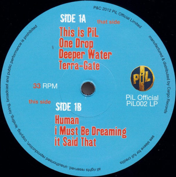 Public Image Limited : This Is PiL (2xLP, Album)