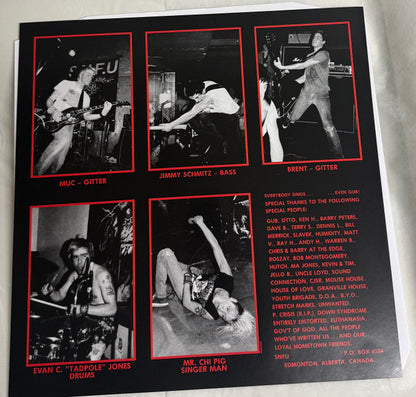 S.N.F.U.* : ...And No One Else Wanted To Play (LP, Album, Ltd, RE, RM, Eme)