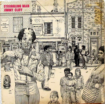 Jimmy Cliff : Struggling Man (LP, Album, RE, San)