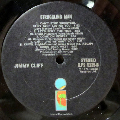 Jimmy Cliff : Struggling Man (LP, Album, RE, San)