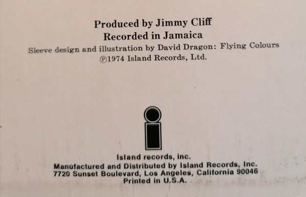 Jimmy Cliff : Struggling Man (LP, Album, RE, San)