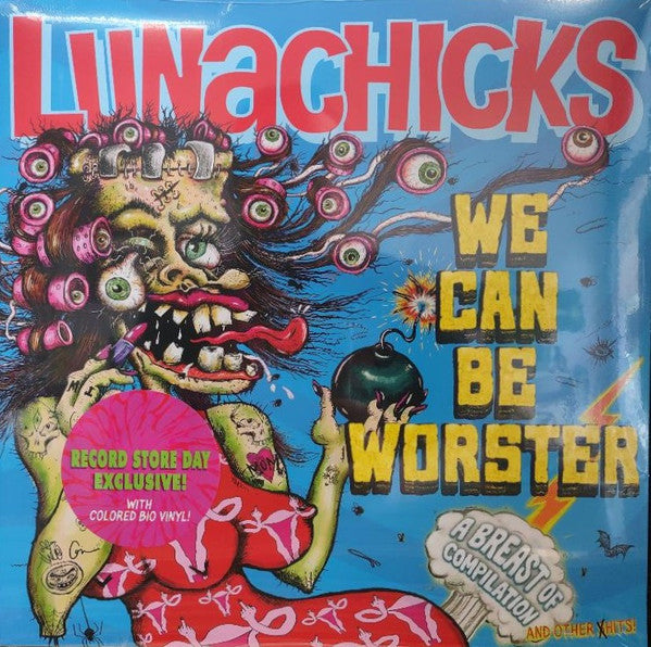 Lunachicks : We Can Be Worster (LP, RSD, Comp, pin)