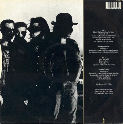 U2 : Where The Streets Have No Name (12", Single)