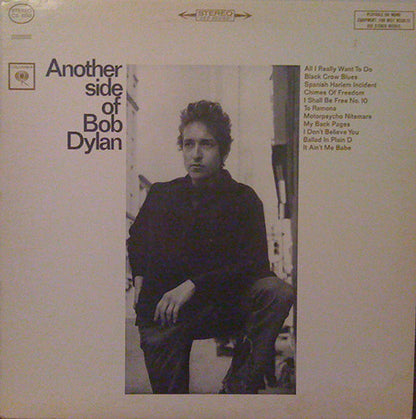 Bob Dylan : Another Side Of Bob Dylan (LP, Album, RE)