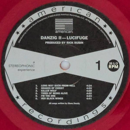 Danzig : Danzig II - Lucifuge (LP, Album, RSD, RE, Red)