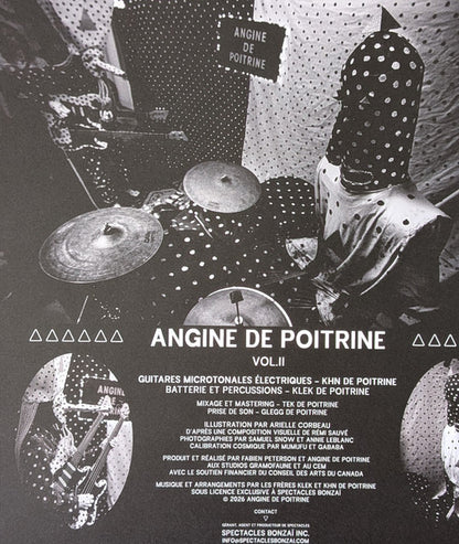 Angine De Poitrine : Vol. II (LP, Album, RP, Six)