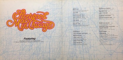 Fleetwood Mac Featuring: Otis Spann / Willie Dixon / Walter Horton / J.T. Brown / Buddy Guy / David "Honeyboy" Edwards / S.P. Leary : Fleetwood Mac In Chicago (2xLP, Album, RE)