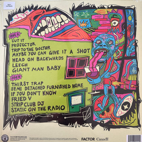 Wine Lips : Tv Dinner (LP, Album, Ltd, Cos)