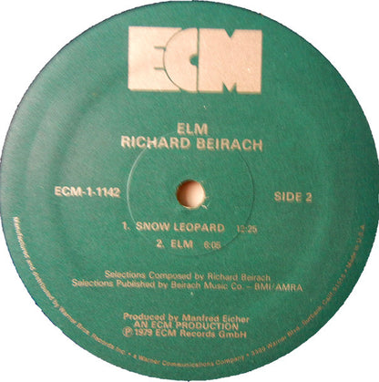 Richard Beirach : Elm (LP, Album)