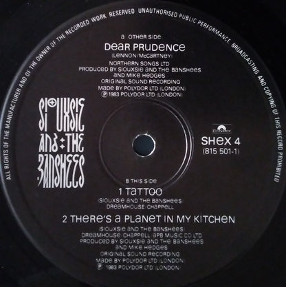 Siouxsie And The Banshees* : Dear Prudence (12", Single, M/Print)