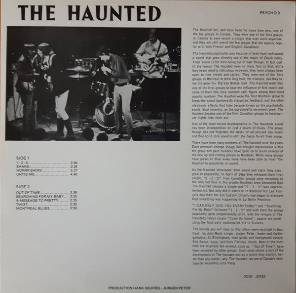 The Haunted (2) : The Haunted (LP, Album, RE)