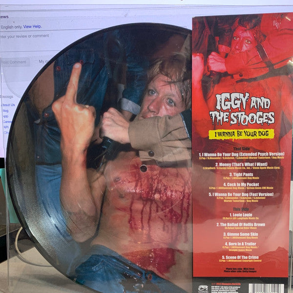 The Stooges : I Wanna Be Your Dog (LP, Comp, Pic)