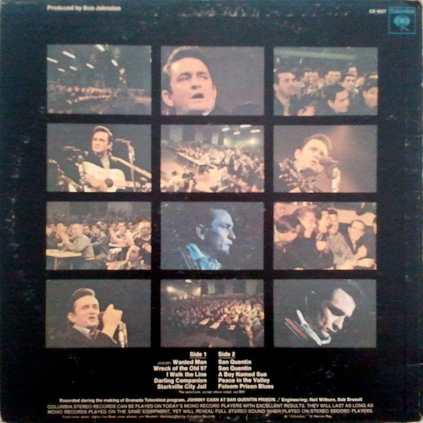 Johnny Cash : Johnny Cash At San Quentin (LP, Album, Non)