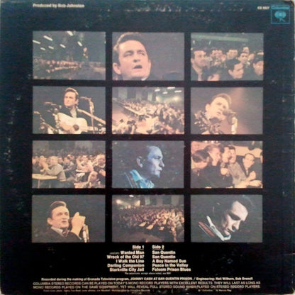 Johnny Cash : Johnny Cash At San Quentin (LP, Album, Non)