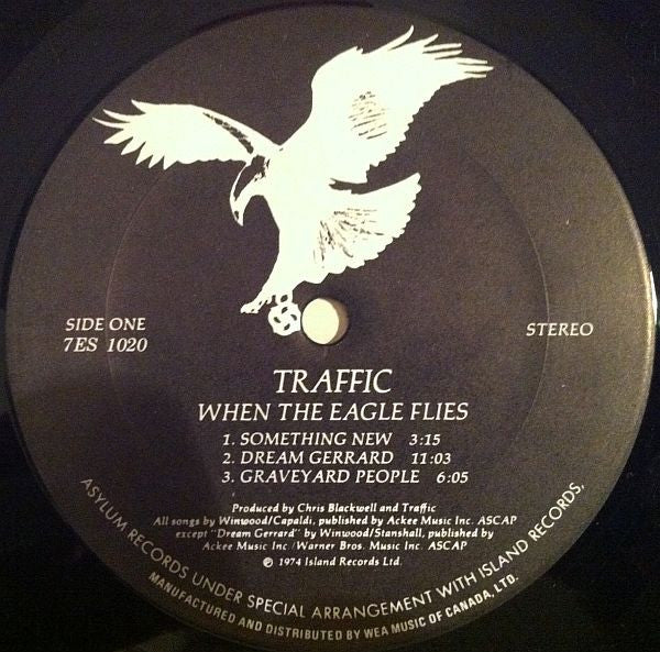 Traffic : When The Eagle Flies (LP, Album)