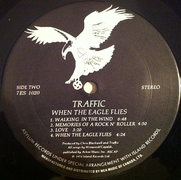 Traffic : When The Eagle Flies (LP, Album)