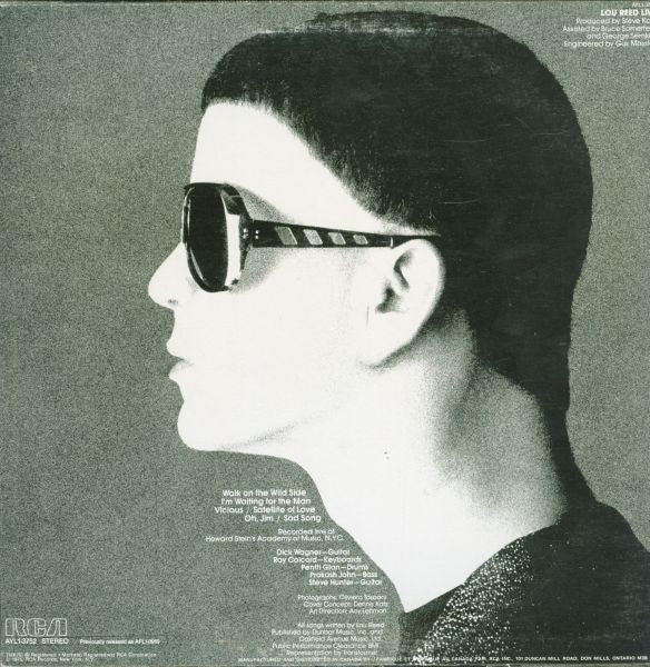 Lou Reed : Lou Reed Live (LP, Album, RE)