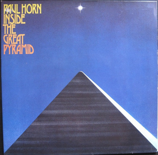 Paul Horn : Inside The Great Pyramid (2xLP, Album, Club, RE, Gat)