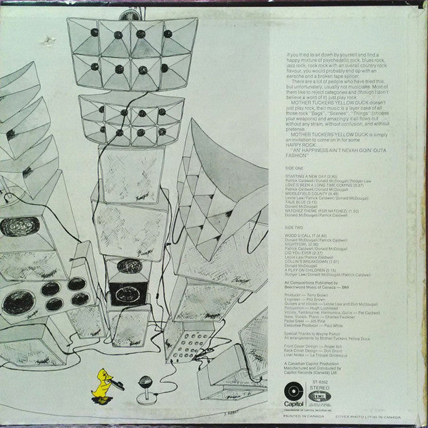 Mother Tuckers Yellow Duck* : Starting A New Day (LP, Album)
