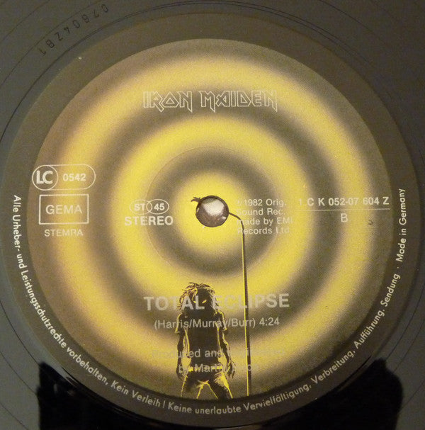 Iron Maiden : Run To The Hills (12", Maxi, Sup)