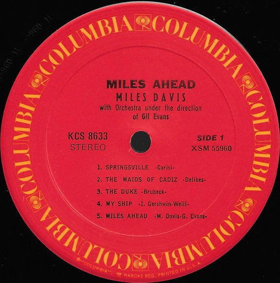 Miles Davis + 19, Gil Evans : Miles Ahead (LP, Album)