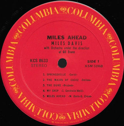 Miles Davis + 19, Gil Evans : Miles Ahead (LP, Album)