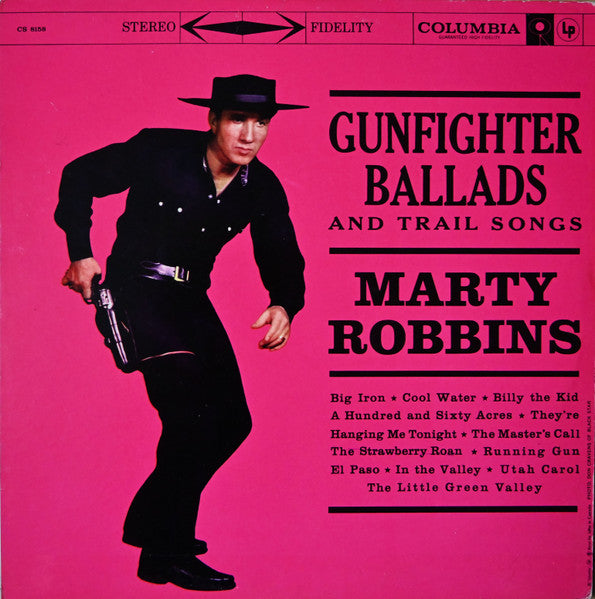 Marty Robbins : Gunfighter Ballads And Trail Songs (LP, Album)