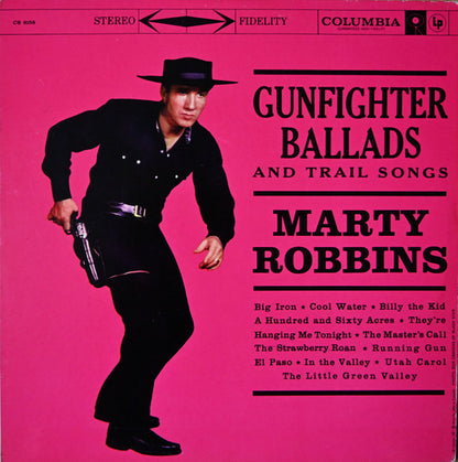 Marty Robbins : Gunfighter Ballads And Trail Songs (LP, Album)