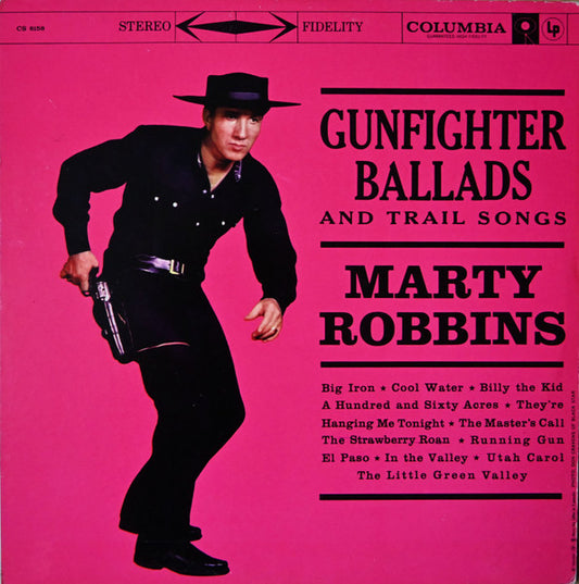 Marty Robbins : Gunfighter Ballads And Trail Songs (LP, Album)