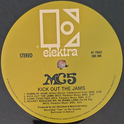 MC5 : Kick Out The Jams (LP, Album, RE, 180)