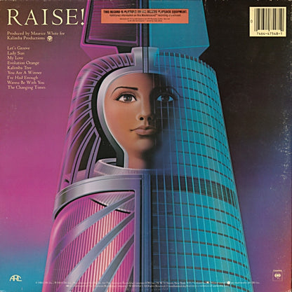 Earth, Wind & Fire : Raise! (LP, Album, Hal)