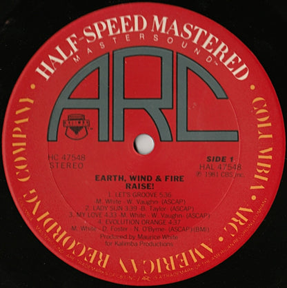 Earth, Wind & Fire : Raise! (LP, Album, Hal)