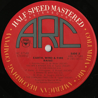 Earth, Wind & Fire : Raise! (LP, Album, Hal)